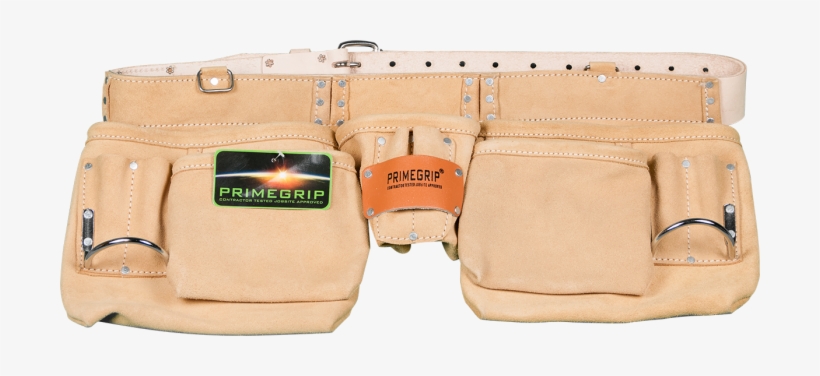 13-pocket Suede Leather Pouch With 2" Leather Belt - Leather, transparent png download