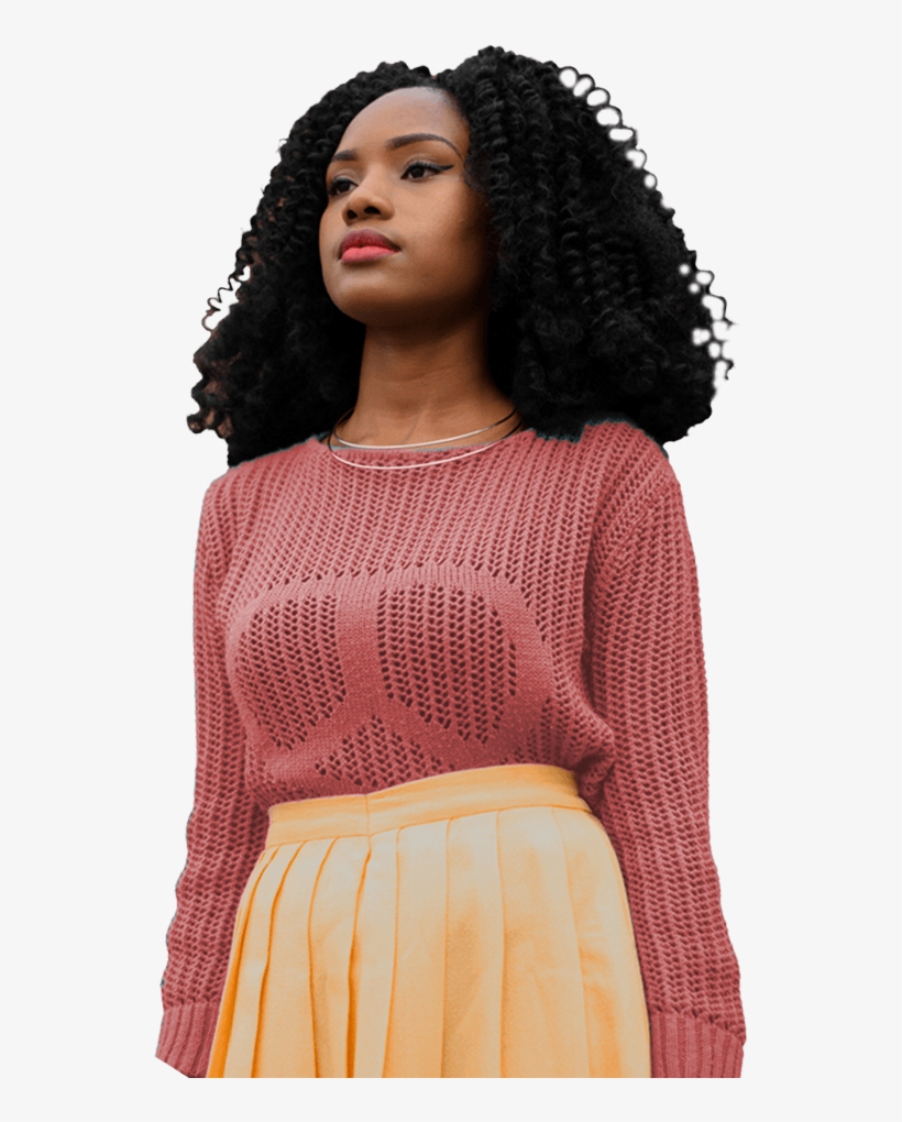 Classy Black Woman - New York City, transparent png download