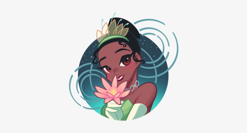 Beautiful Tiana - Cartoon, transparent png download