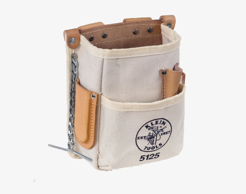 Download Klein Tools 5125 5 Pocket Tool Pouch Canvas Transparent PNG