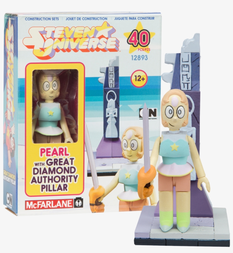 Pearl With Great Diamond Authority Pilar - Steven Universe Construction Sets, transparent png download