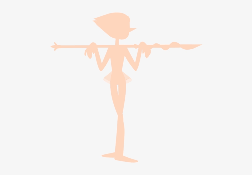 Pearl, Pink, And Silhouette Image - Illustration, transparent png download