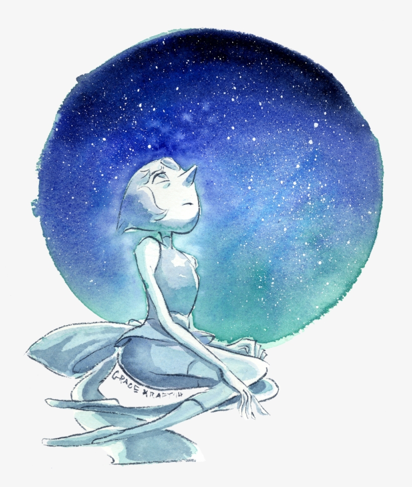 "maybe One Day " Inktober Day 9, Space Race Got Me - Watercolor Steven Universe, transparent png download