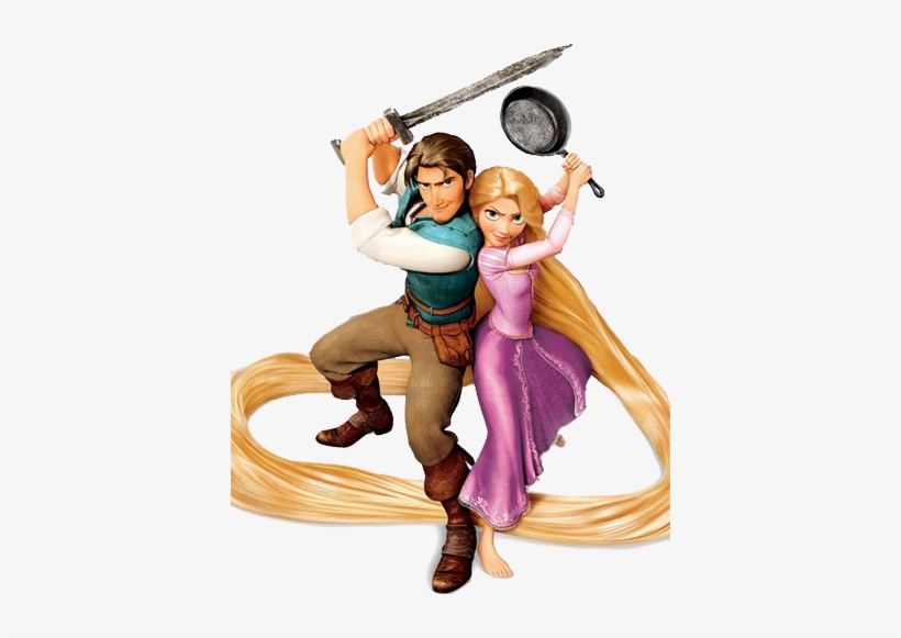 Caballo De Rapunzel Png - Rapunzel Con El Sarten, transparent png download