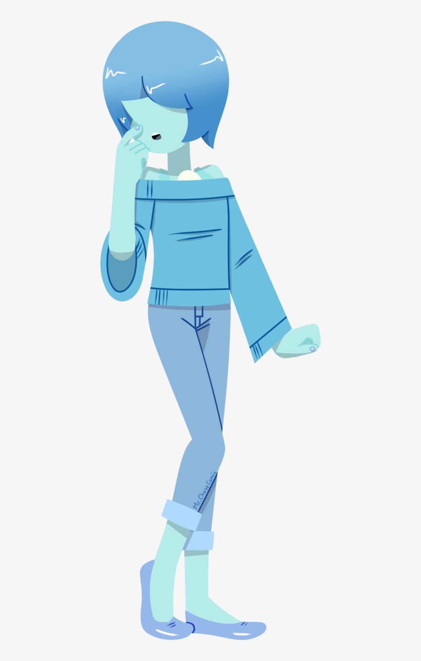 Cartoon Joint Standing Technology Male Shoulder Hand - Blue Pearl Png Steven Universo, transparent png download