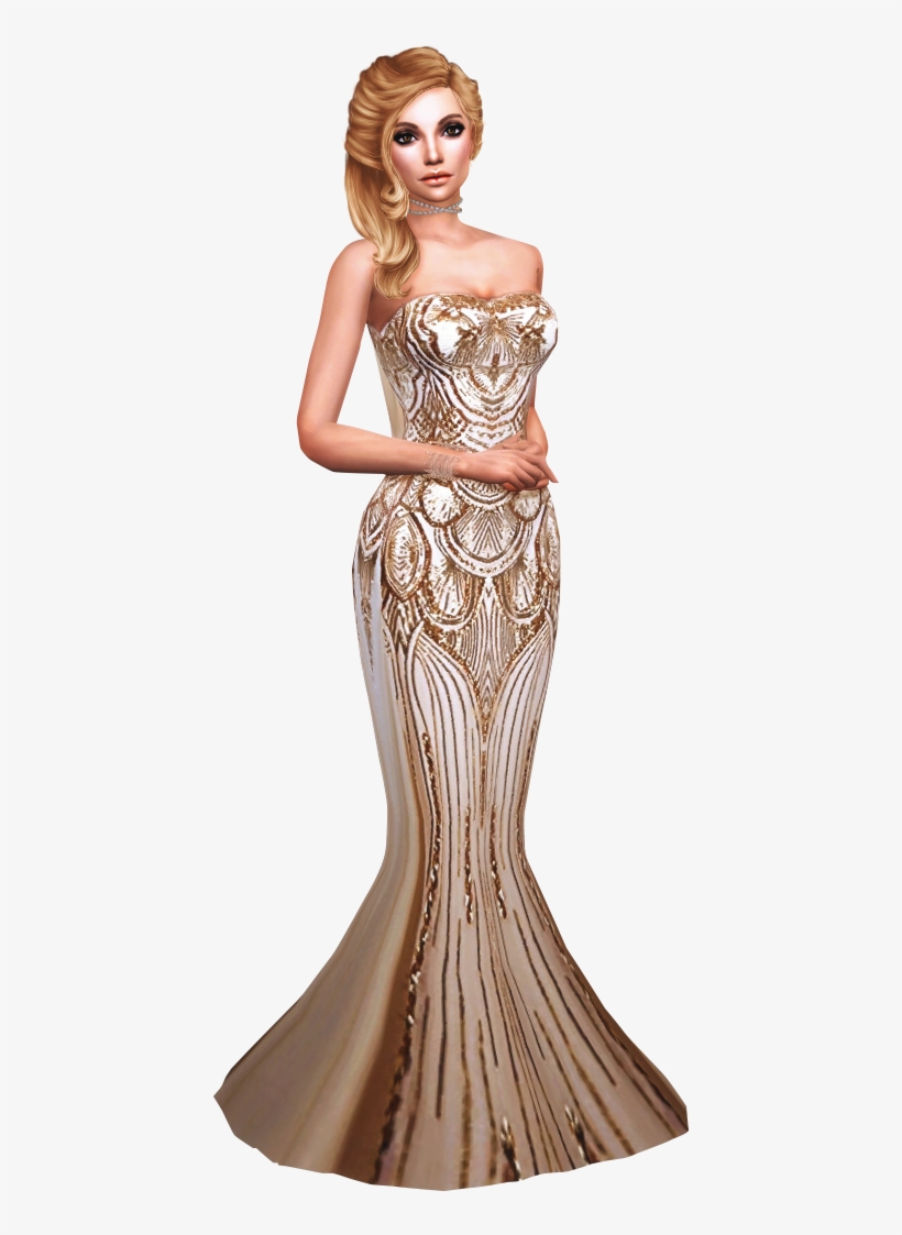 Qcznyth - Gown, transparent png download