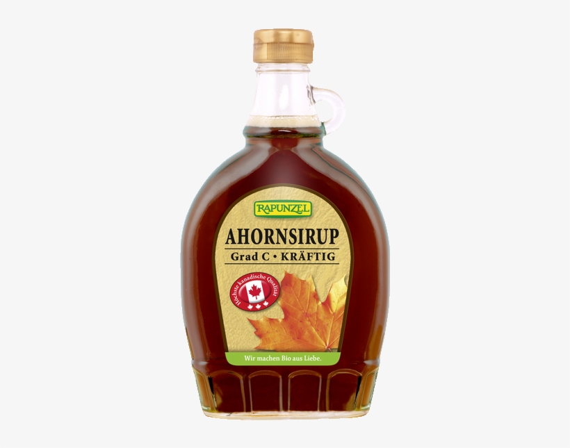 Order Online - Rapunzel Organic Maple Syrup Grade C, 375ml, transparent png download