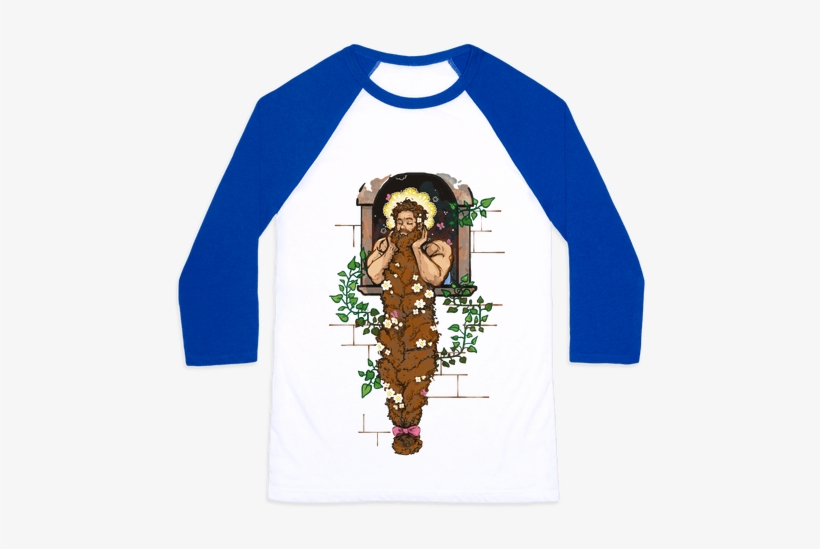 Bara Rapunzel Baseball Tee - Hillary Tshirt, transparent png download