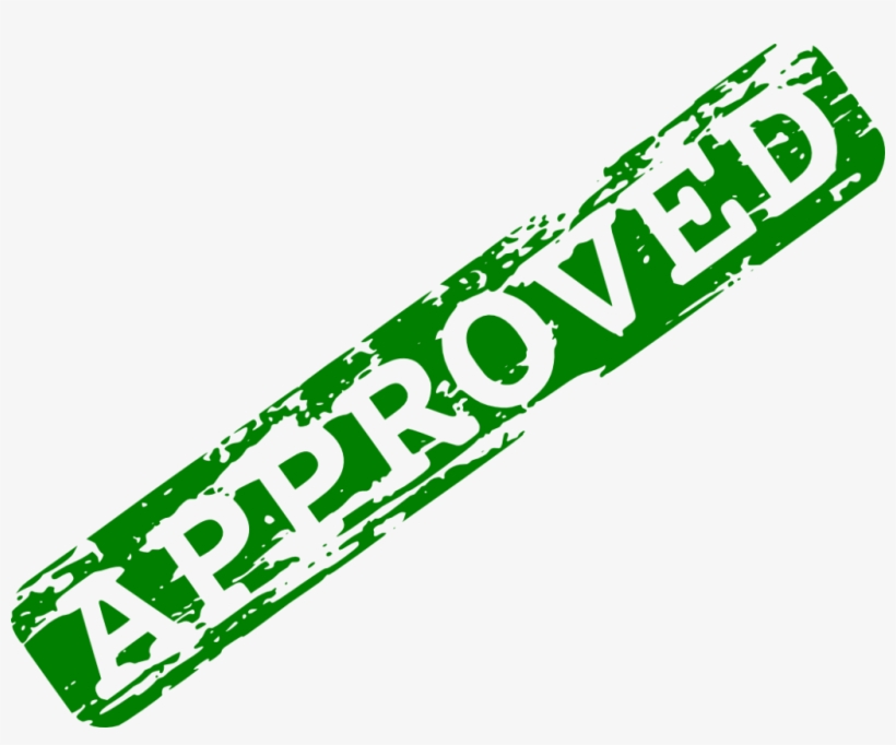 Green Approverd Stamp - Approved Stamp Png, transparent png download
