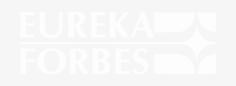 Forbes Logo Png White - Eureka Forbes Black & White Logo, transparent png download