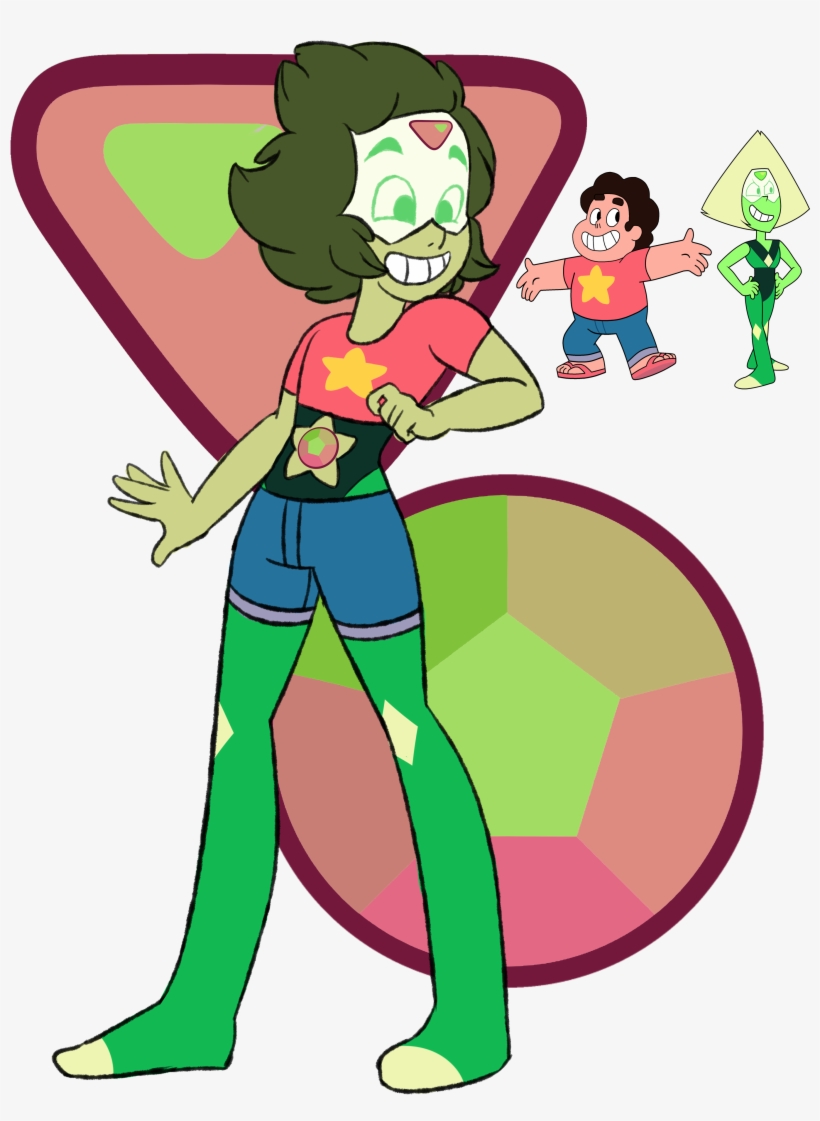 Steven Universe Favourites By Tdimlpfan - Peridot Y Steven Fusion, transparent png download
