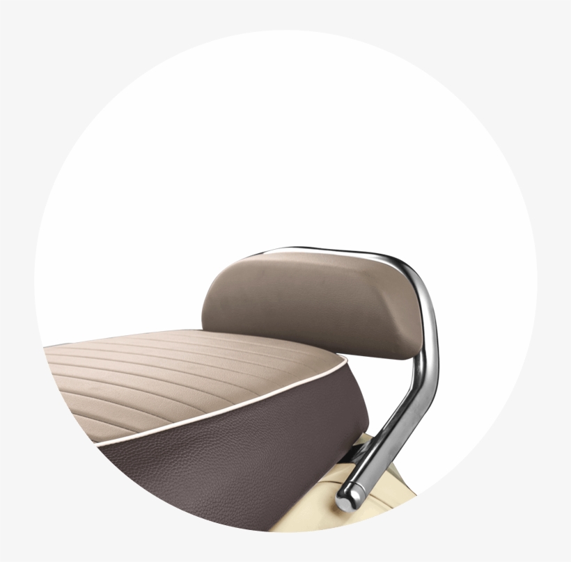 Tvs Jupiter Classic Edition Classy Chrome Backrest - Tv Jupiter Vs Classic, transparent png download