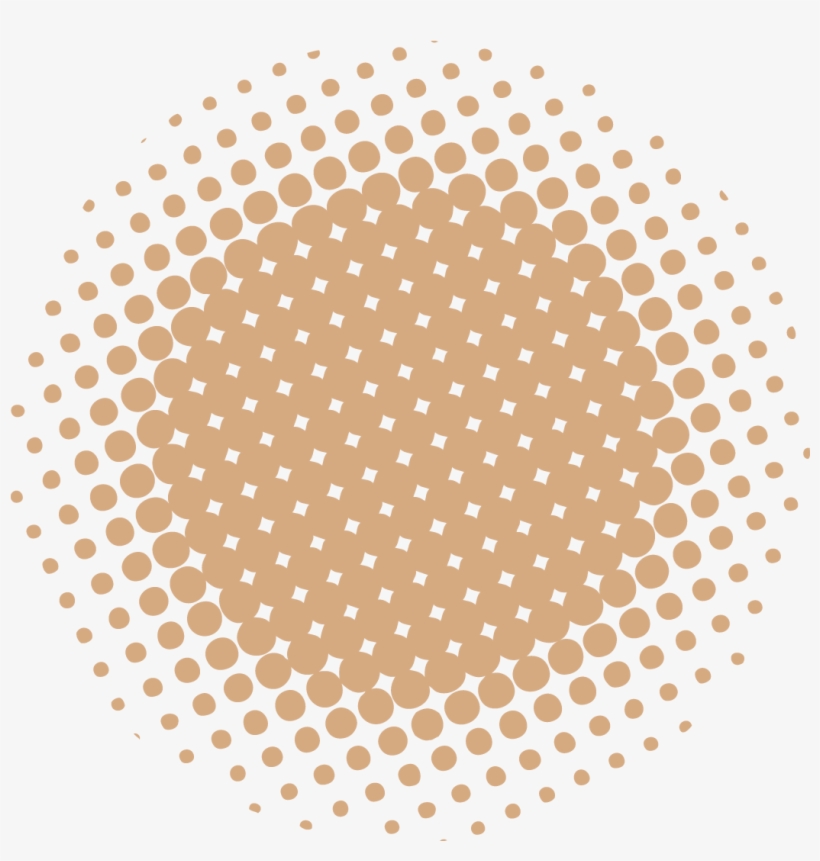 Servicos Vector Free - Halftone Circle, transparent png download