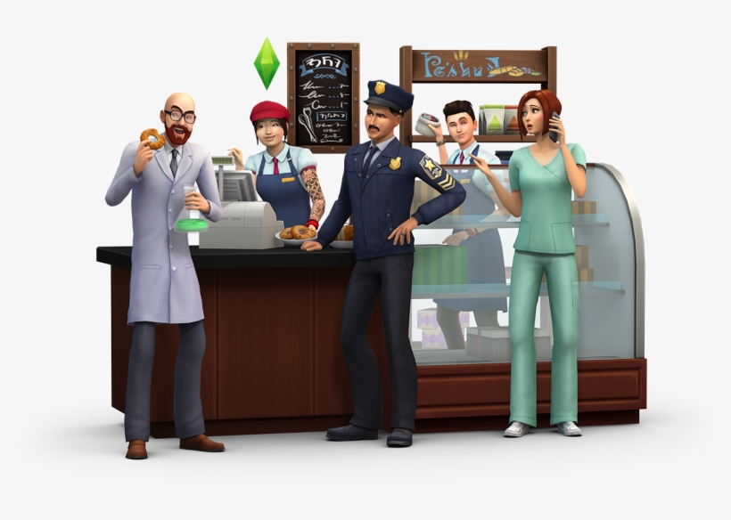 Sims 4 Get To Work Careers, transparent png download