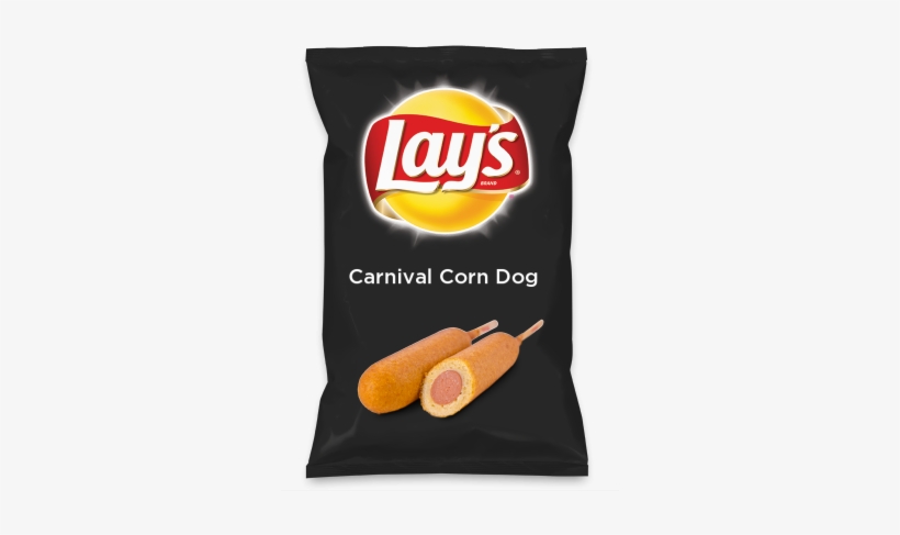 Wouldn't Carnival Corn Dog Be Yummy As A Chip Lay's - Lay's Barbecue Potato Chips - 10 Oz Bag, transparent png download