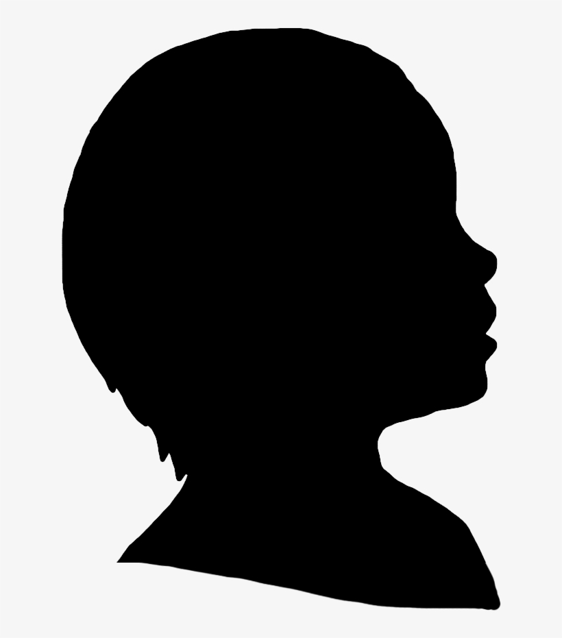 Little Child Silhouette Of Head - George Washington Silhouette No Background, transparent png download
