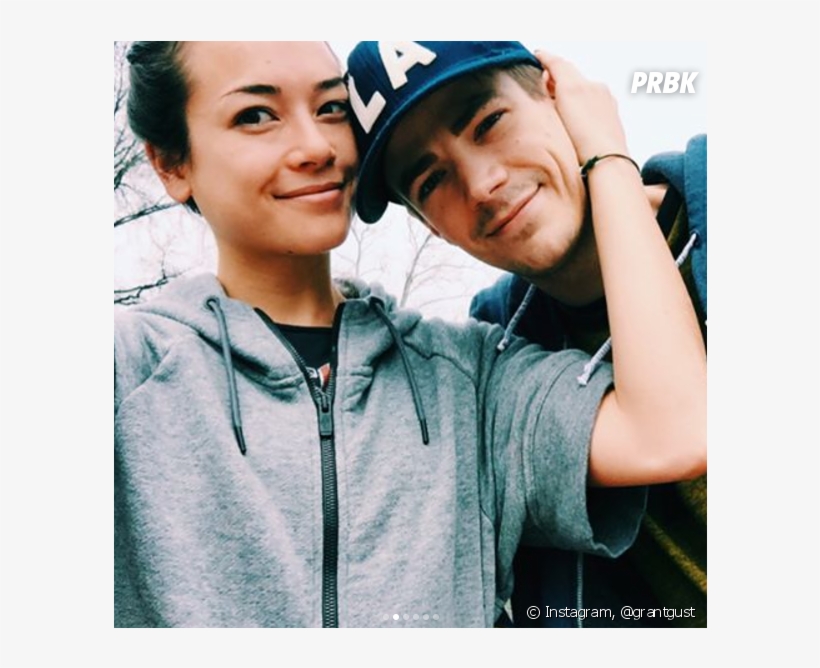 Grant Gustin A Demandé Sa Petite Amie En Fiançailles - Grant Gustin And La Thoma, transparent png download