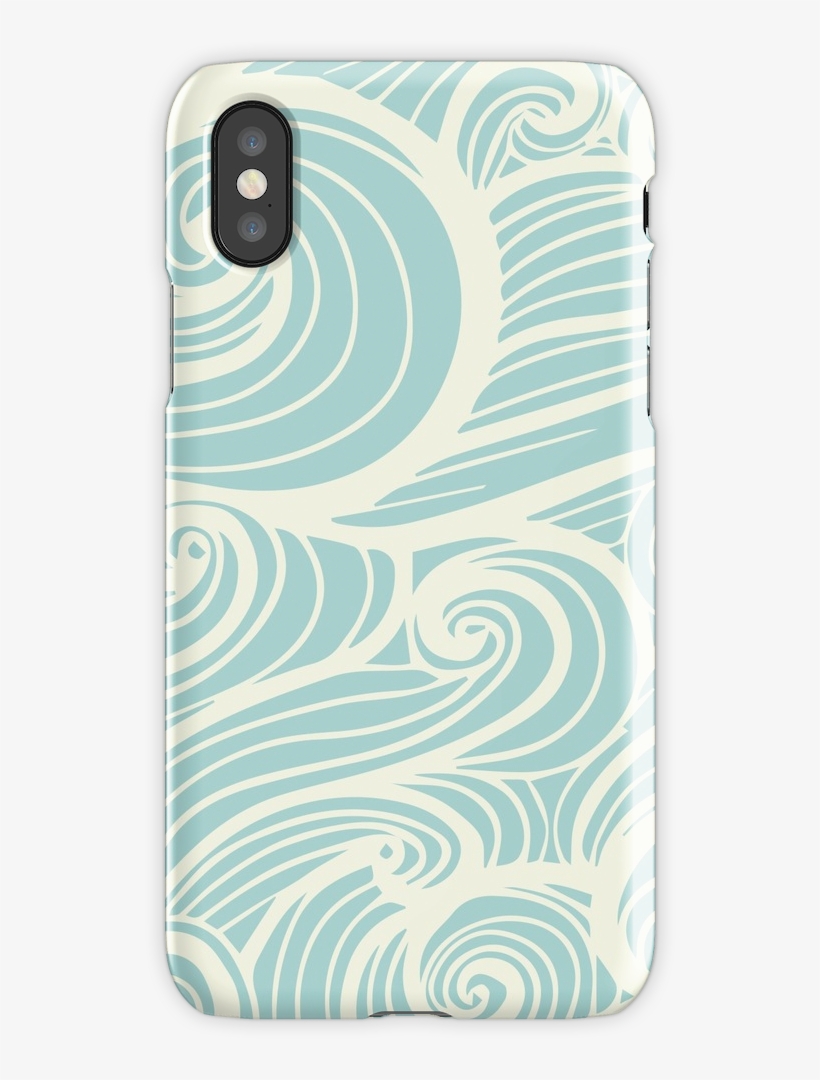 Wave Swirl Pattern Iphone X Snap Case - Bobby Hill, transparent png download