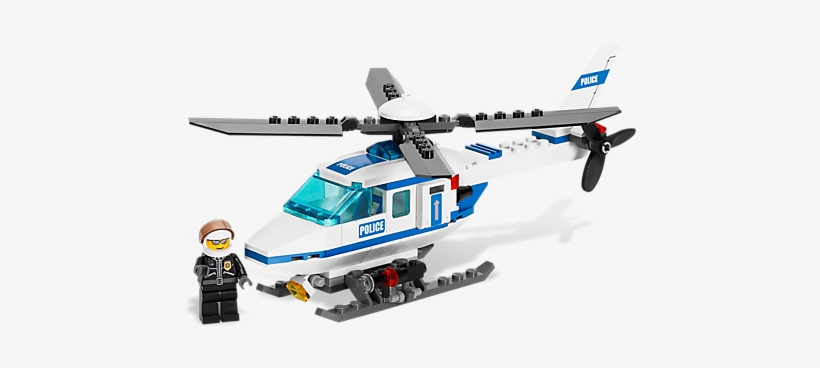 Police Helicopter - Lego 7741, transparent png download