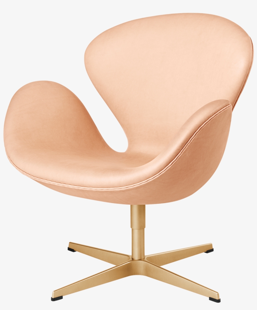 60th Anniversary Swan Chair In Pure Leather - Swan, transparent png download