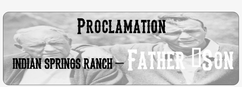 Father Son First Round - Banner, transparent png download