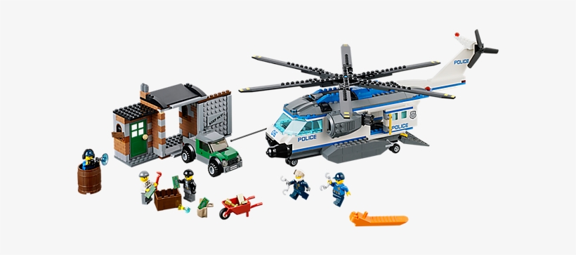 Raid The Crook Hideout With The High-powered Police - Lego 60046, transparent png download
