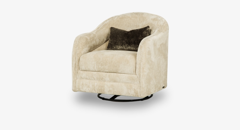 Cloche Swivel Chair - Aico Cloche Swivel Chair By Michael Amini, transparent png download