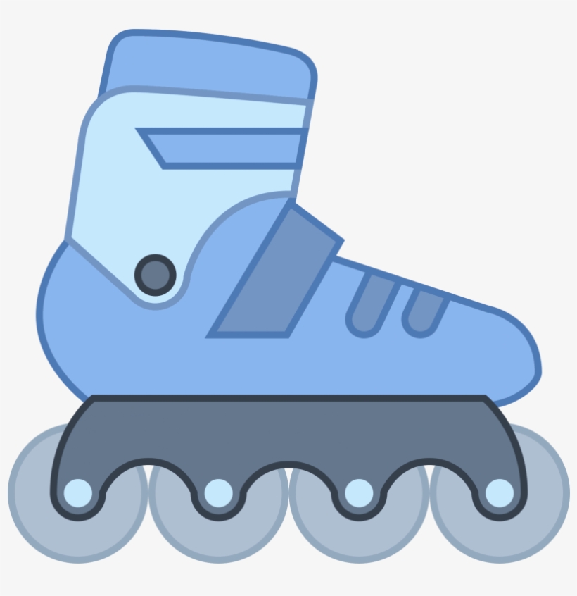Facebook Clipart Emoji - Clip Art Roller Blades, transparent png download