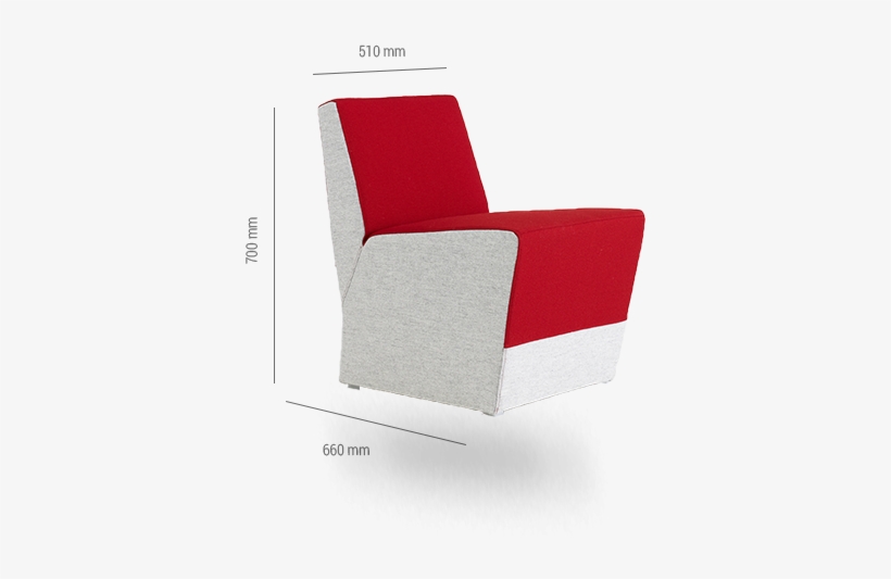 King Easy Chair Slide1 - Club Chair, transparent png download