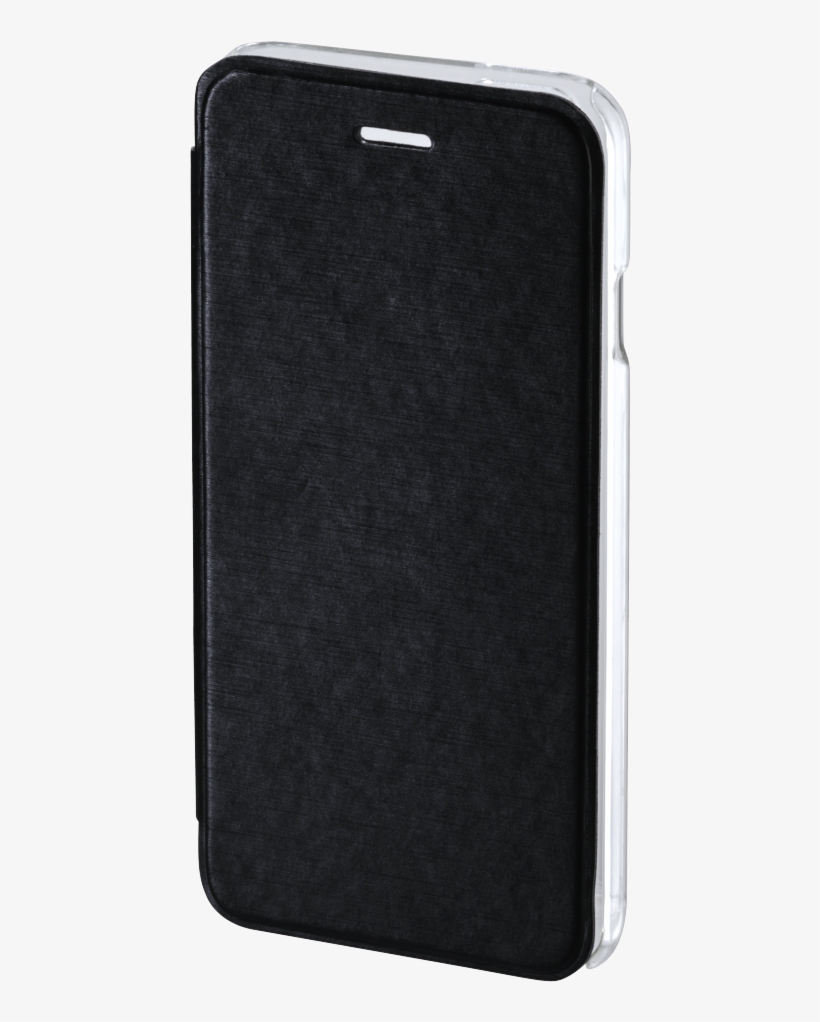 "clear" Booklet Case For Apple Iphone 6, Black - Smartphone, transparent png download