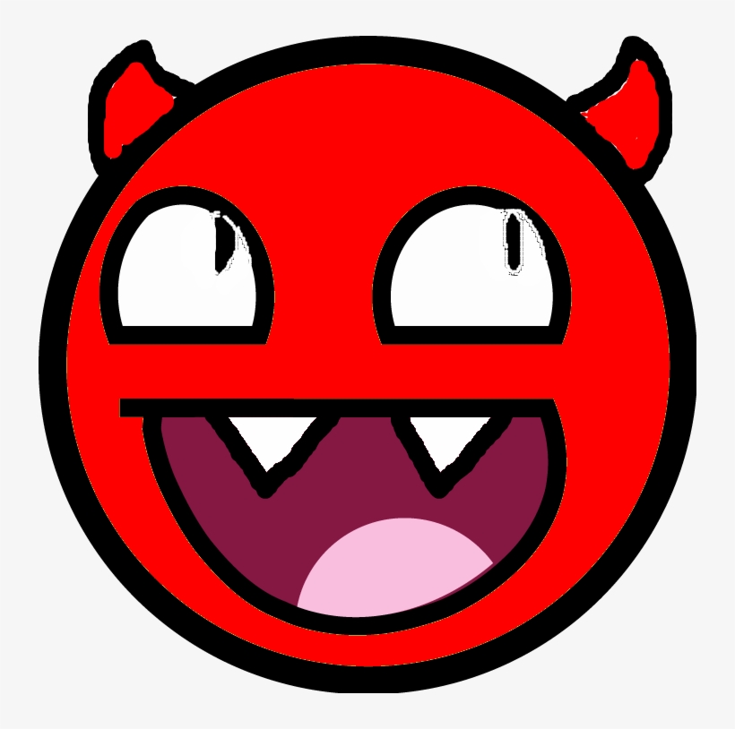 4424819726 Devilsmiley - Smiley Face Gif, transparent png download