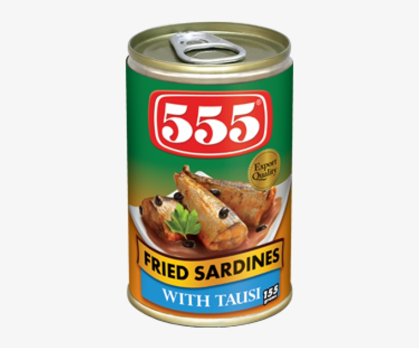 555 Sardines Fried Tausi - 555 Fried Sardines With Tausi, transparent png download