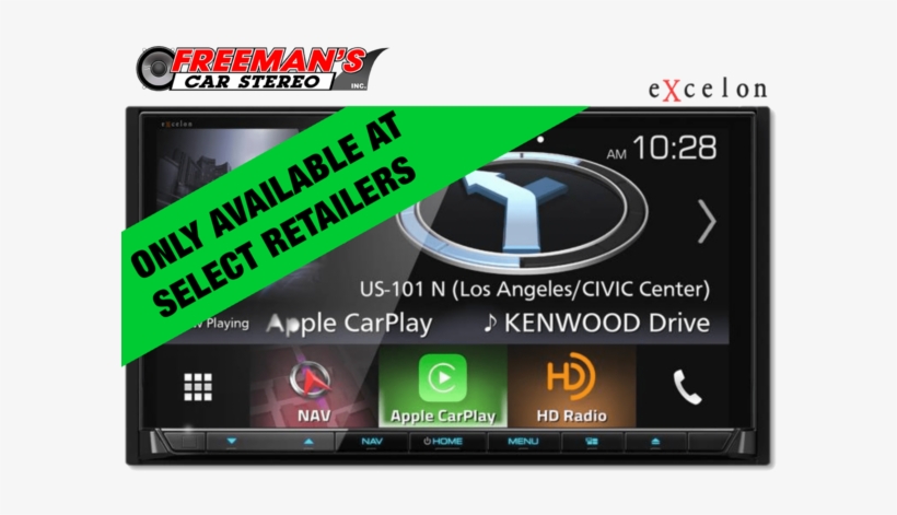 Kenwood Excelon Dnx994s - Kenwood Dnx574s In-dash Gps - 6.8" Touch Display, transparent png download