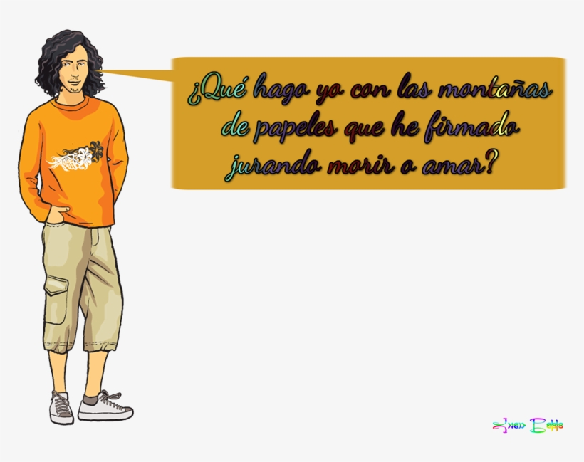 Frase Fondo Transparente - Standing, transparent png download