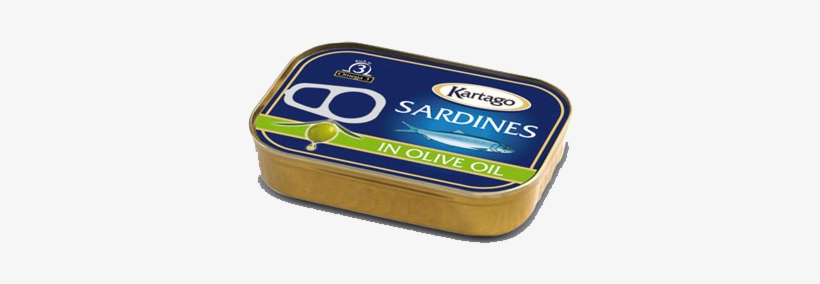 Kartago Sardines Sunflower Oil 3d Pt - Sardine, transparent png download