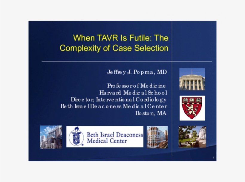 When Tavr Is Futile - Medtronic Low Risk Trial, transparent png download
