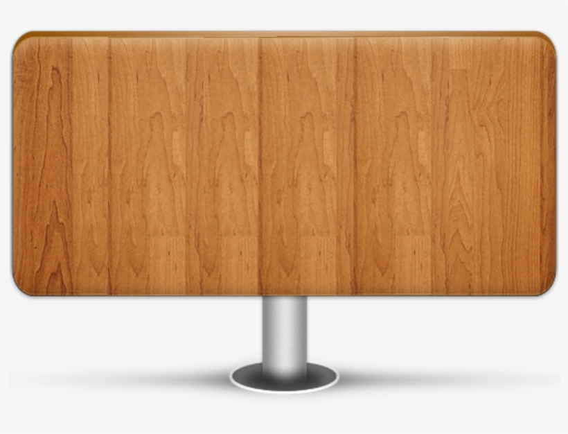 Imágenes De Carteles De Madera - Wood Icon, transparent png download