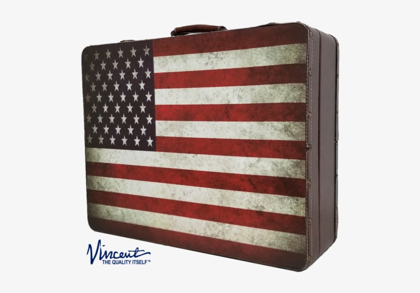 Vincent Nostalgic Mastercase Barber Clipper Tool Case - Flag, transparent png download