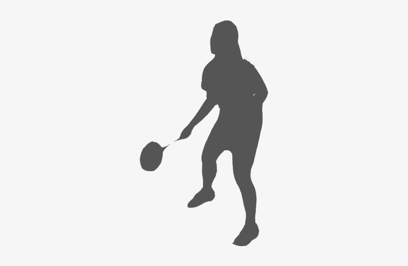 Defensive-stance - Basic Stance In Badminton, transparent png download