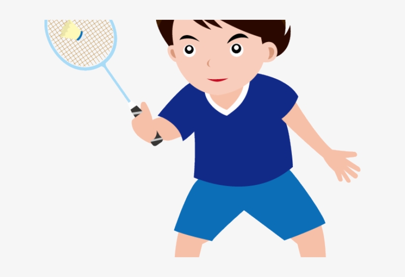 Badminton Clipart Badminton Player - Badminton Players Clipart Png, transparent png download