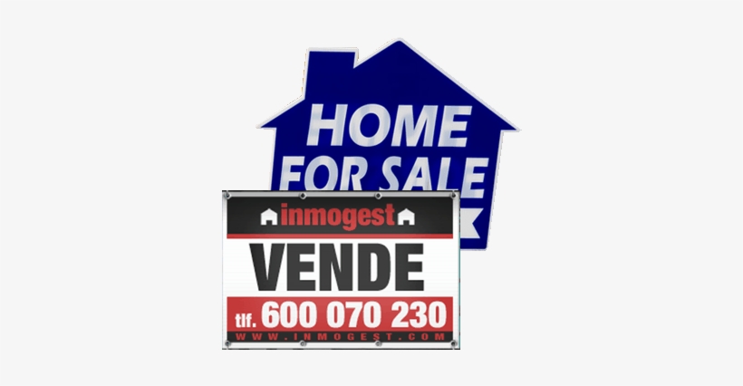 Carteles Para Inmobiliarias Ecoimpresion - Real Estate, transparent png download