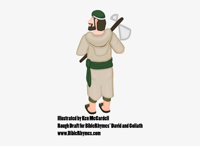 Biblerhymes' David And Goliath - David, transparent png download