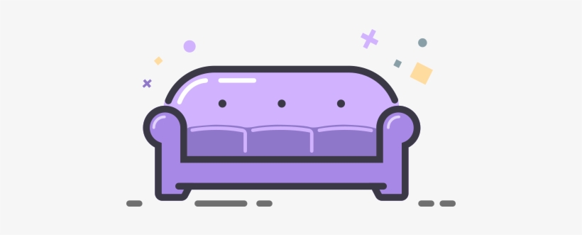 Sofa - Couch, transparent png download