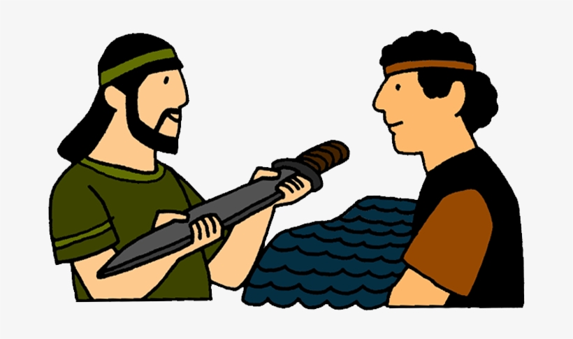 5 Jonathan Helps David Escape - Jonathan And David S Friendship, transparent png download