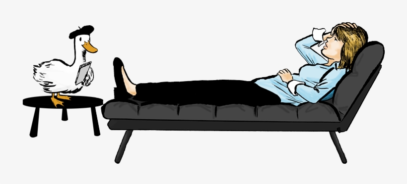 Therapist Couch Clipart - Studio Couch, transparent png download