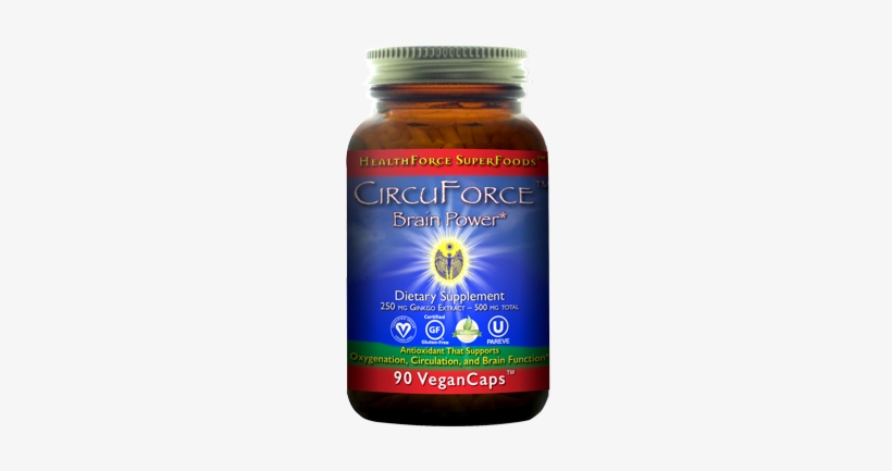 Health Force Circuforce Brain Power Vegancaps 90 Ct, transparent png download