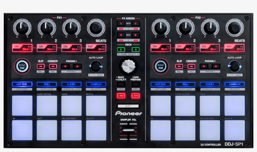How Not To Annoy The Dancefloor With Them - Pioneer Dj Pioneer Ddj-sp1 Sub Dj Controller, transparent png download