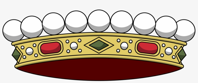 Crown Of Italian Count - Scalable Vector Graphics, transparent png download
