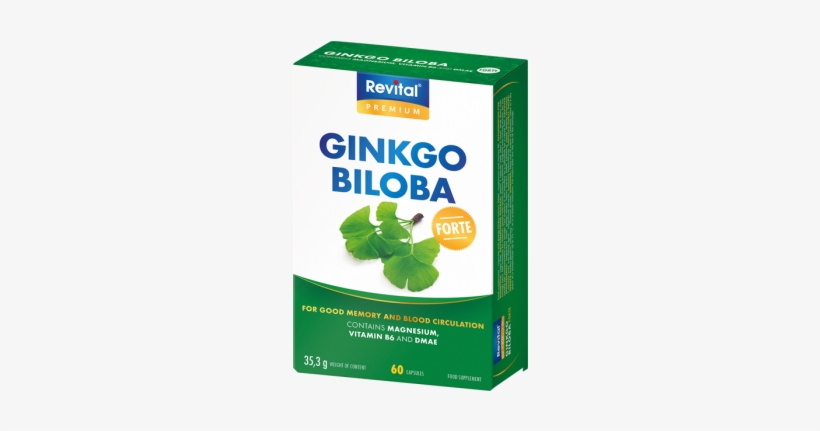 Revital Ginkgo Biloba Forte - Ginkgo Biloba Forte, transparent png download