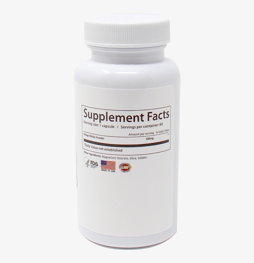 Ginkgo Biloba - Carson Life Brain Ginkgo Biloba Dietary Supplement, transparent png download